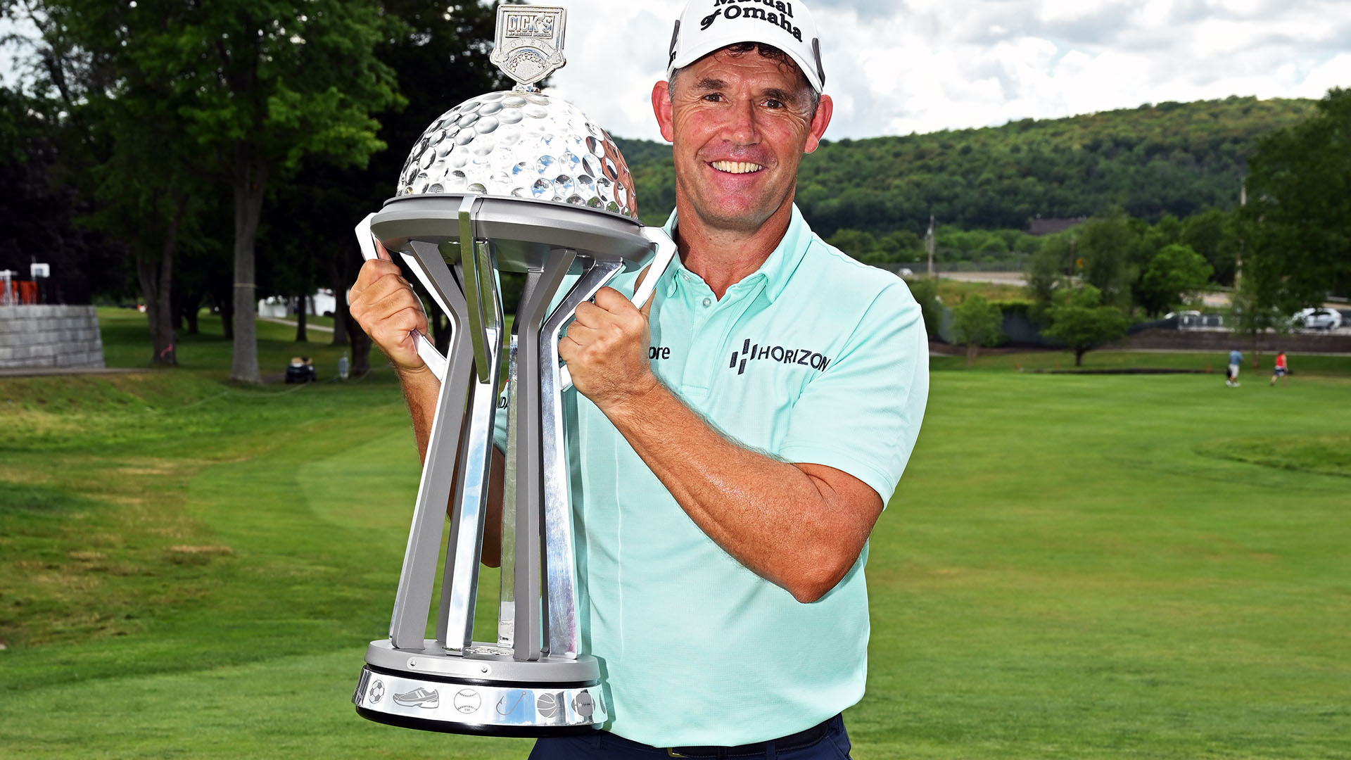 Padraig Harrington goes back-to-back at Dick’s Sporting Goods Open with big finish
